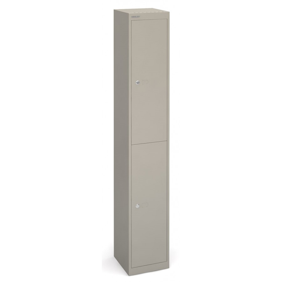 Bisley Grey Steel 305mm Deep Locker